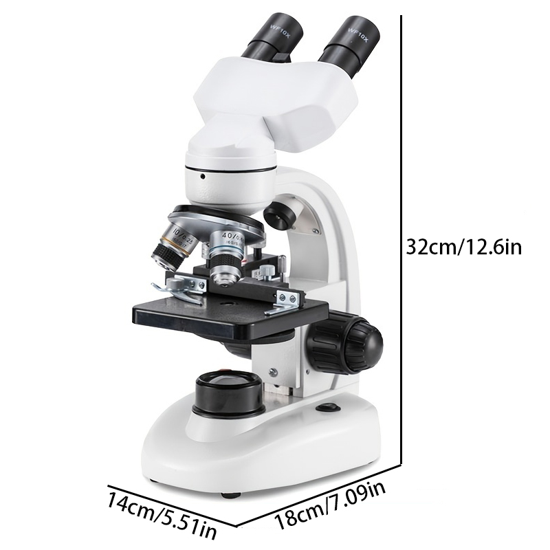 Biological Double Eyepiece Mic - огляд і ціна Medical Lab Microscope