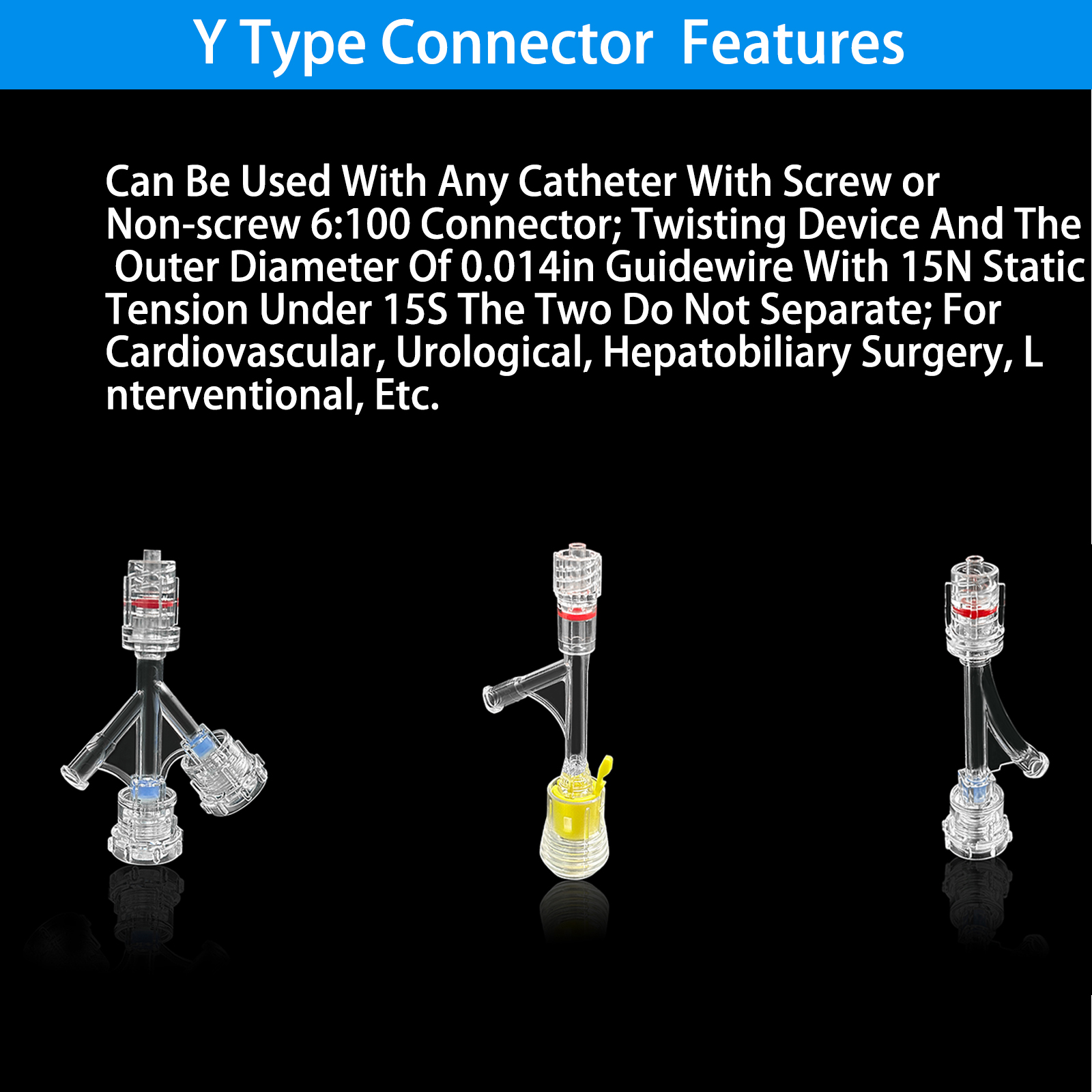 50-Piece Y-Connector Set for R - огляд і ціна Medical Laboratories